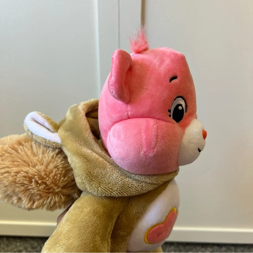 Care Bears Love A Lot Plush Squirrel Hoodie Friends Costume 2021‎ Toy